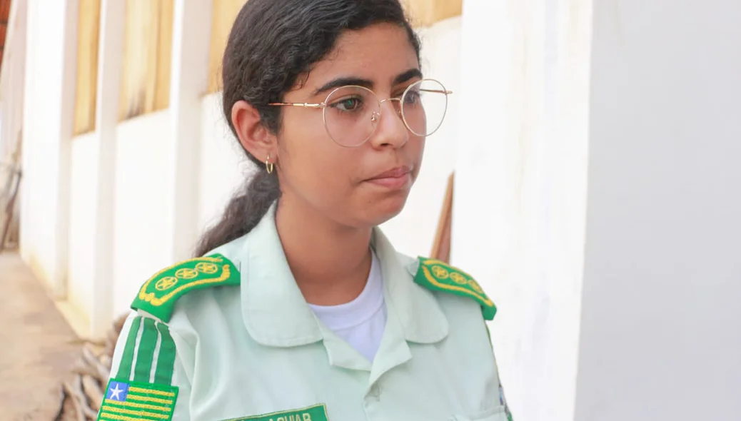 Estudante Lethícia Aguiar