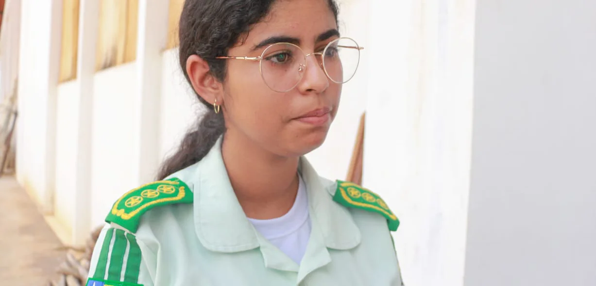 Estudante Lethícia Aguiar