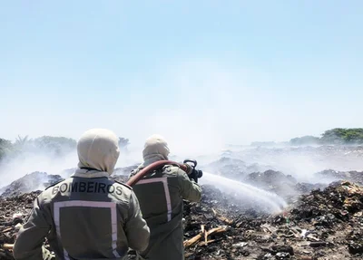 Os focos do incêndio iniciaram na manhã de ontem