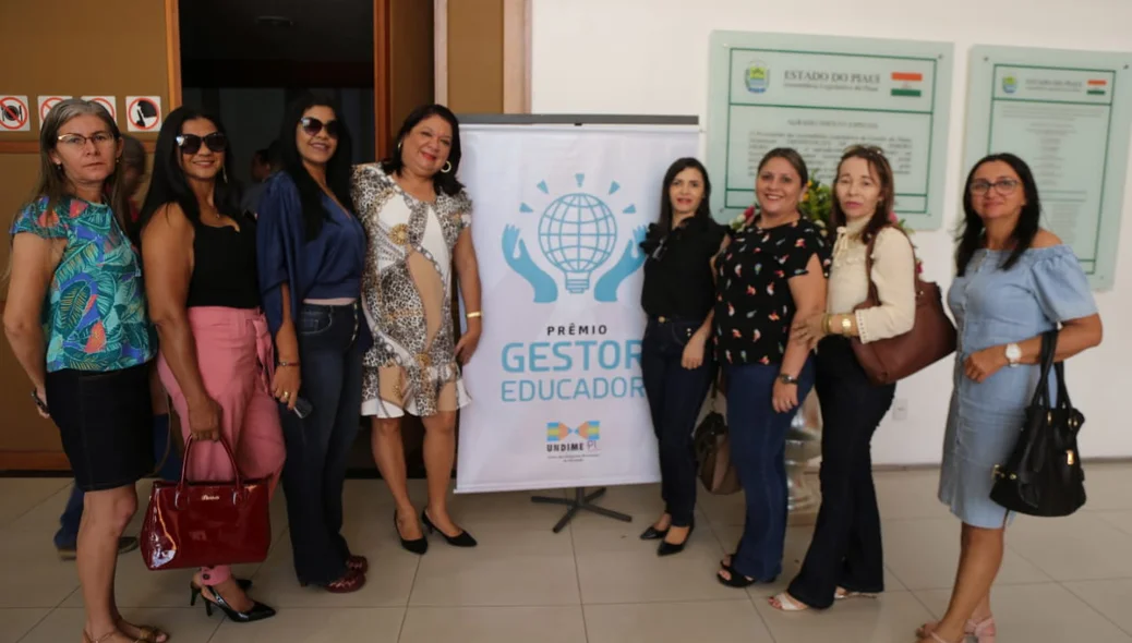 Professores na solenidade 