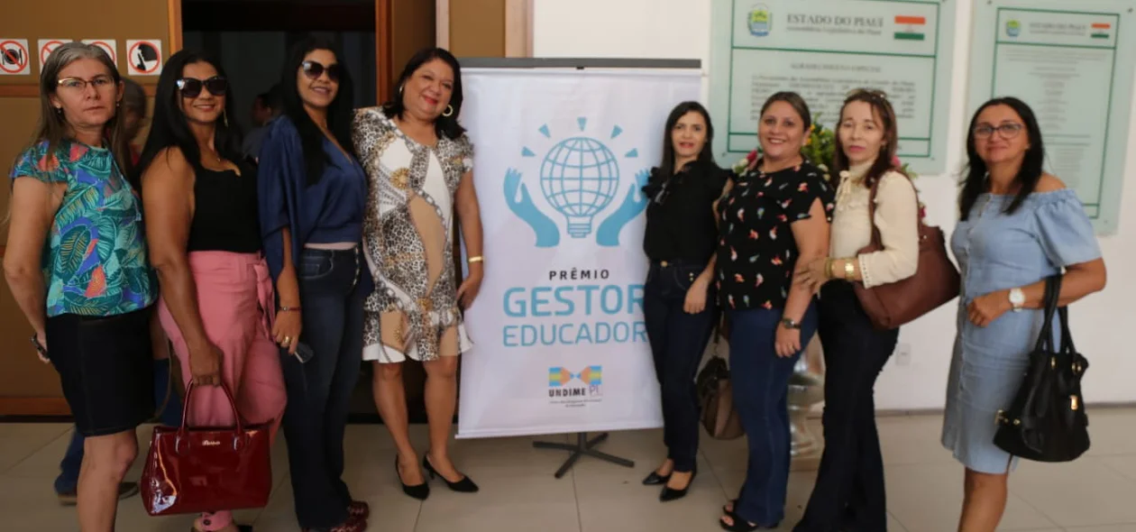 Professores na solenidade 