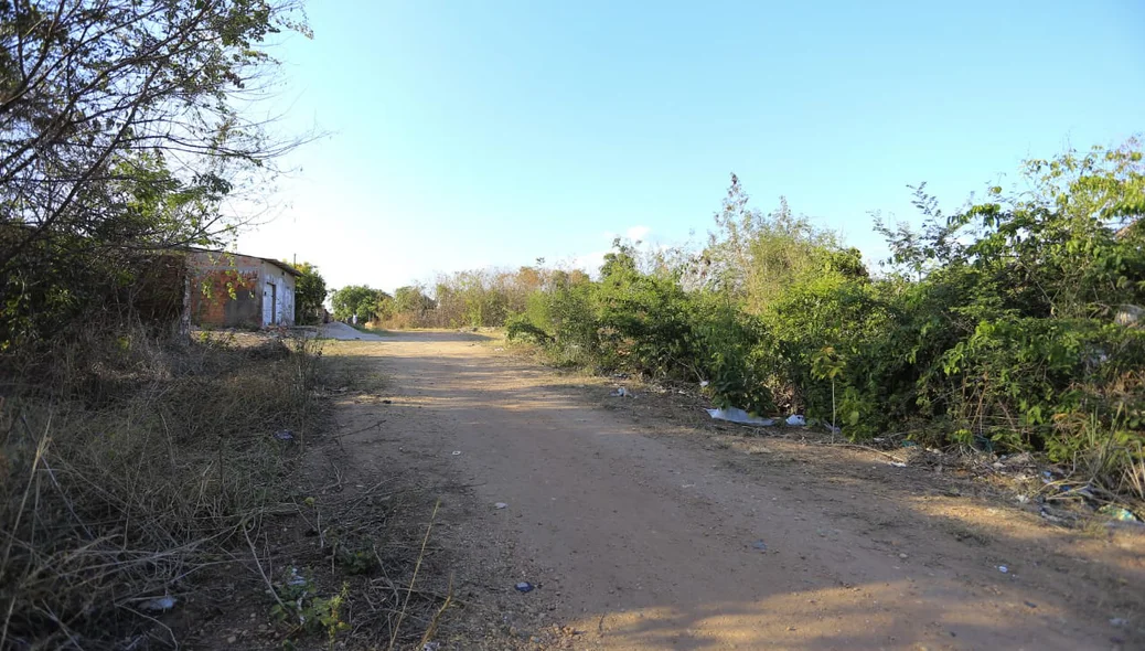 Rua que estava o corpo