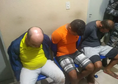 Trio preso dentro do Carvalho em Picos