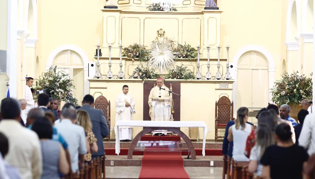 Celebração da missa em comemoração ao Dia do Piauí 