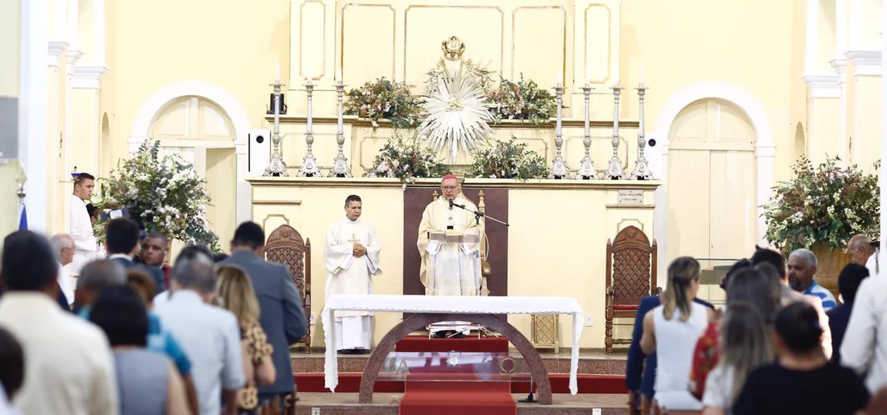 Celebração da missa em comemoração ao Dia do Piauí 
