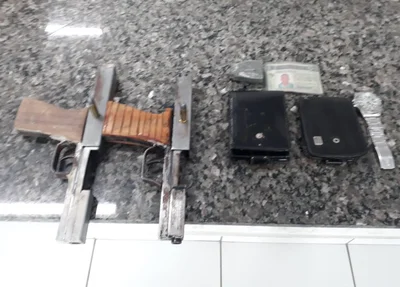 Armas apreendidas