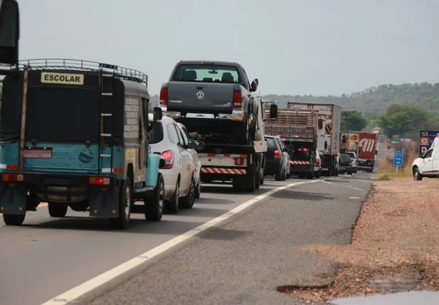 Congestionamento na BR 316
