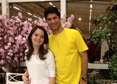 Danilo Castelo Branco e a esposa, Doralice Lopes