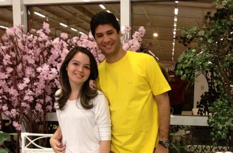 Danilo Castelo Branco e a esposa, Doralice Lopes