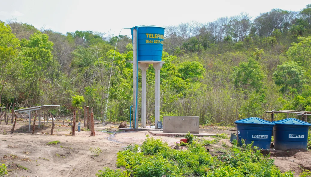 Estrutura do poço tubular da região 