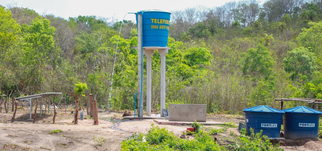 Estrutura do poço tubular da região 