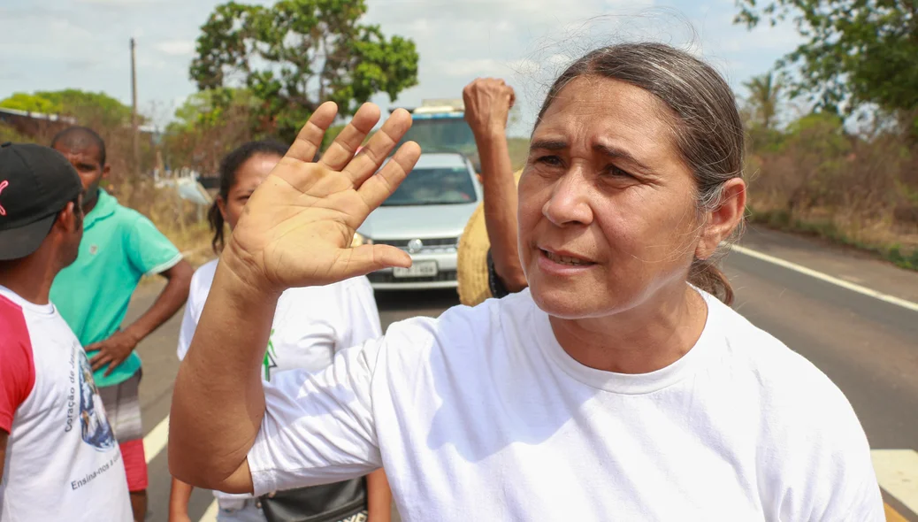 Manifestante Marina Santana 