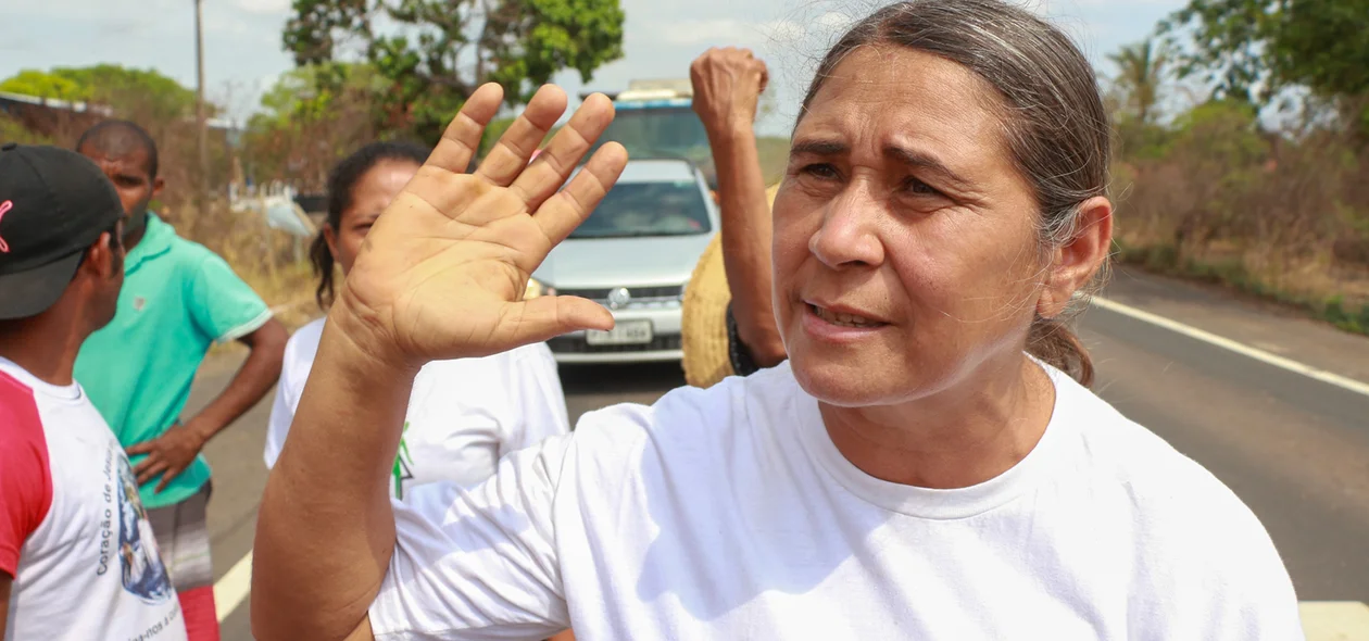 Manifestante Marina Santana 