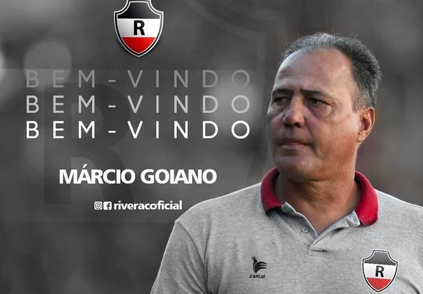 Novo técnico Márcio Goiano