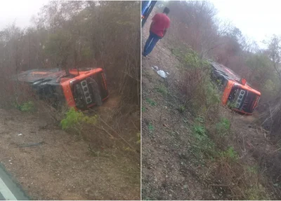 Acidente envolvendo ônibus deixa 3 mortos e vários feridos