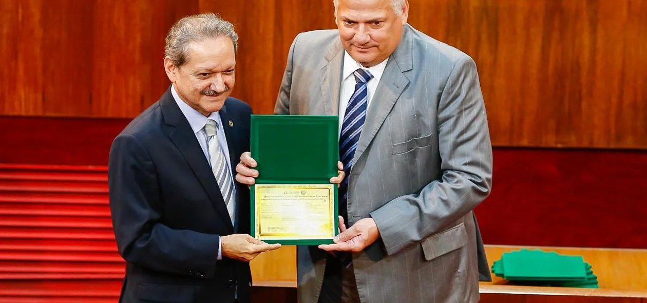 Deputado Wilson Brandão entrega homenagem