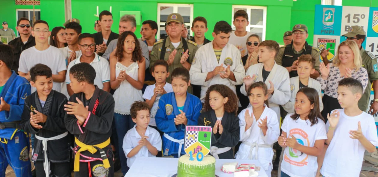 Solenidade Alusiva ao Aniversário de 10 anos do 15º Batalhão da Polícia Militar do Piauí 