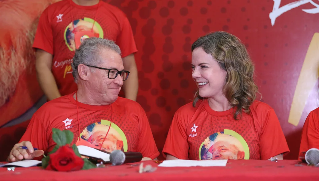 Assis Carvalho e Gleisi Hoffmann 