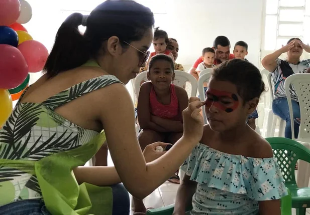 Festa das crianças em Esperantina