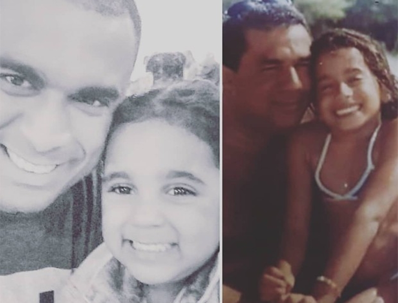 Mauro postou foto mostrando semelhança entre Felipe Terra e a filha com ele e Anitta