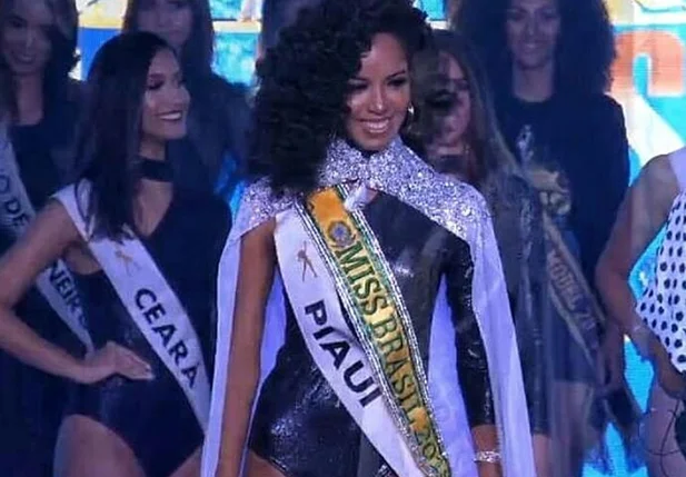 Modelo piauiense é coroada Miss Brasil