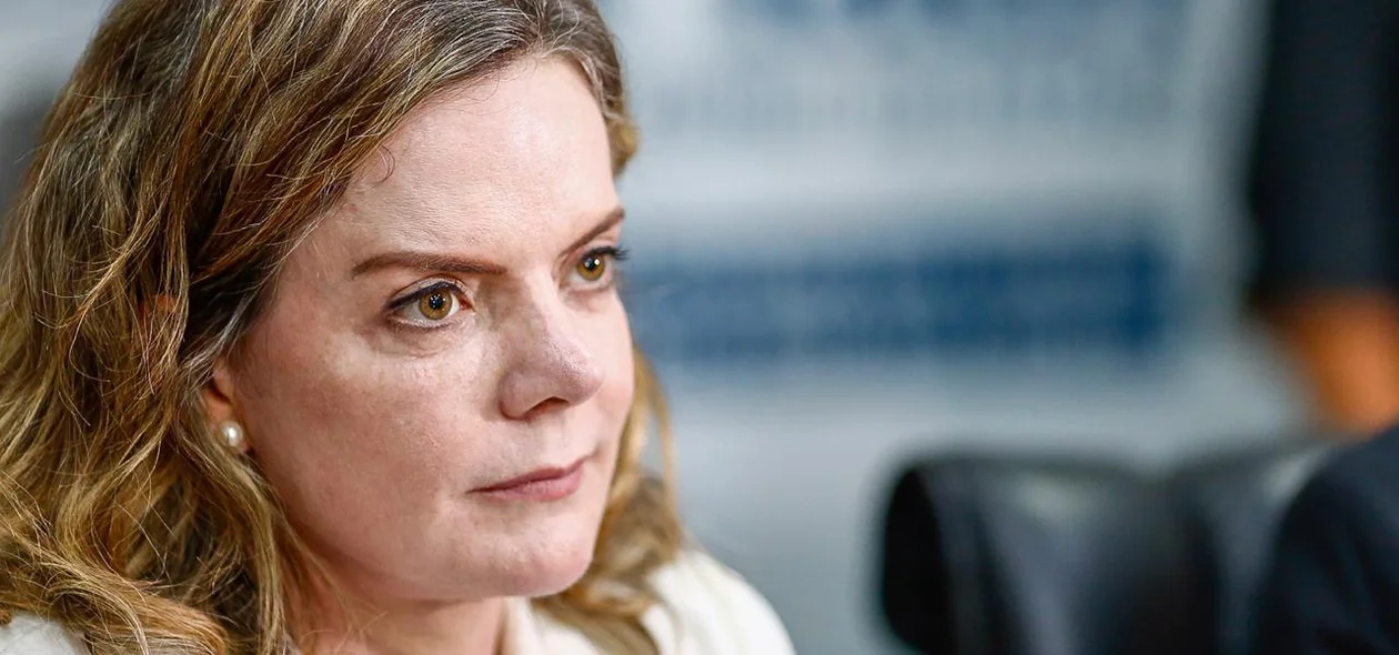 Presidente do PT nacional, Gleisi Hoffmann