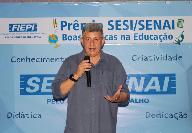 Zé Filho lança prêmio SESI/SENAI Boas Práticas de Educação