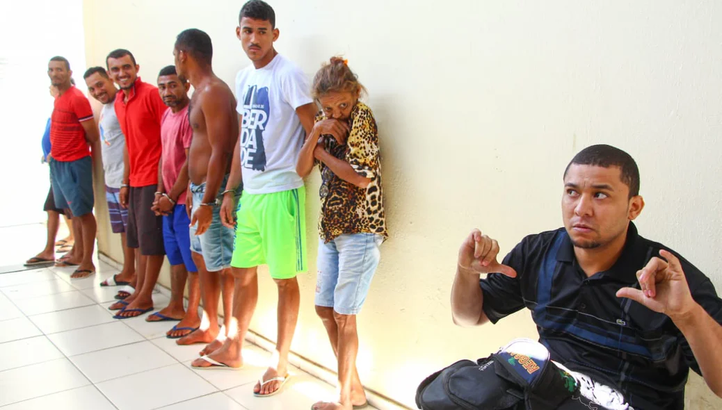 Acusados presos na Operação Contrassalto III