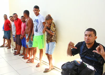 Acusados presos na Operação Contrassalto III
