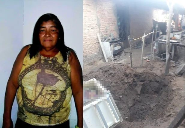 Lúcia Maria foi encontrada enterrada no quintal da sua casa 