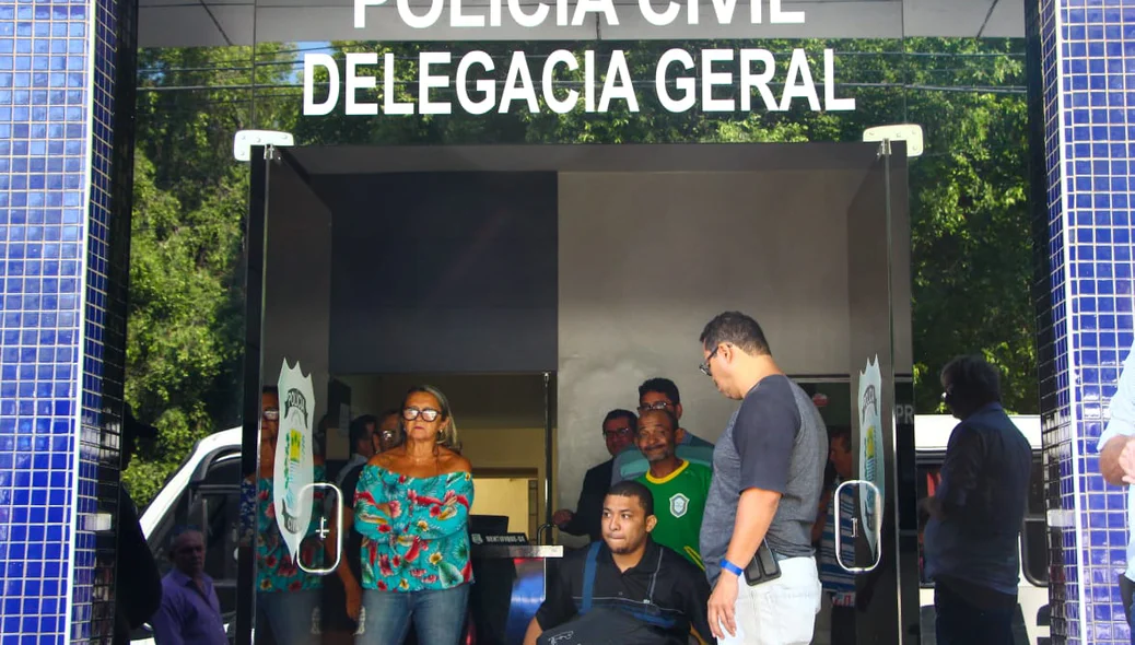 Presos na Delegacia Geral