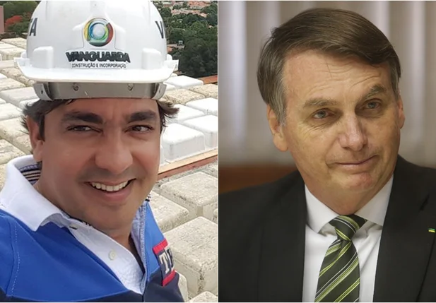 Jivago Castro e Jair Bolsonaro