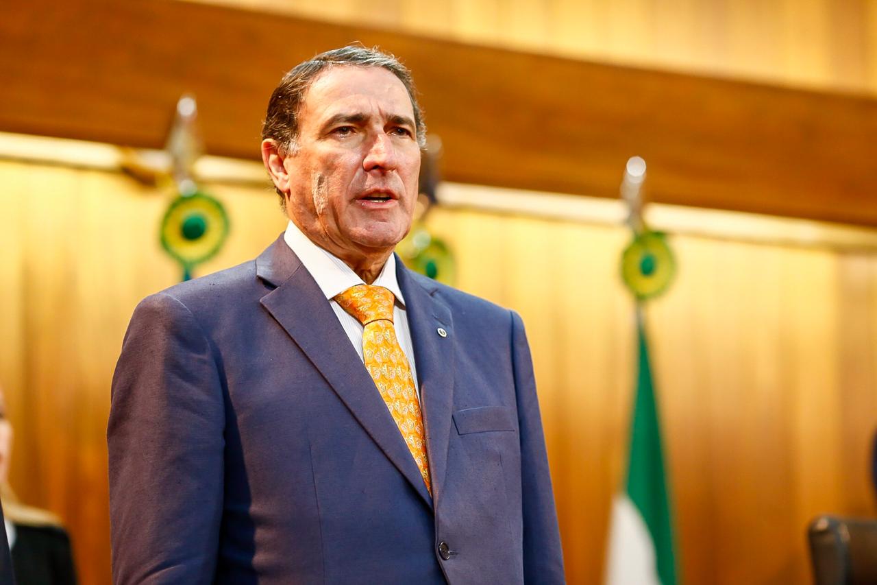 Ministro Paulo Dias de Moura Ribeiro em evento na Alepi