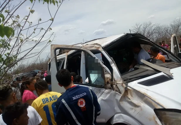 Acidente na cidade de Santa Cruz do Piauí