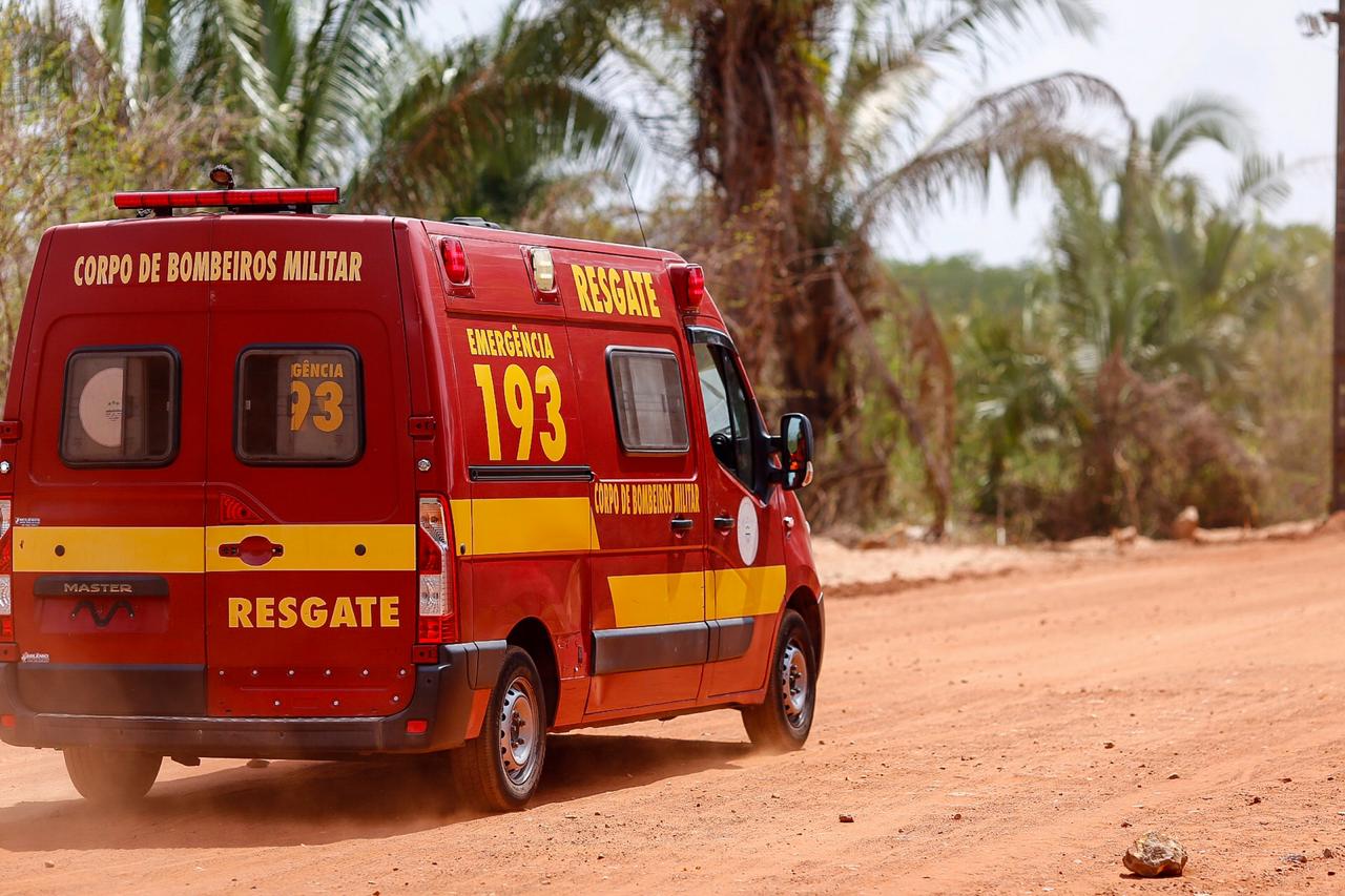 Equipe do Corpo de Bombeiros 