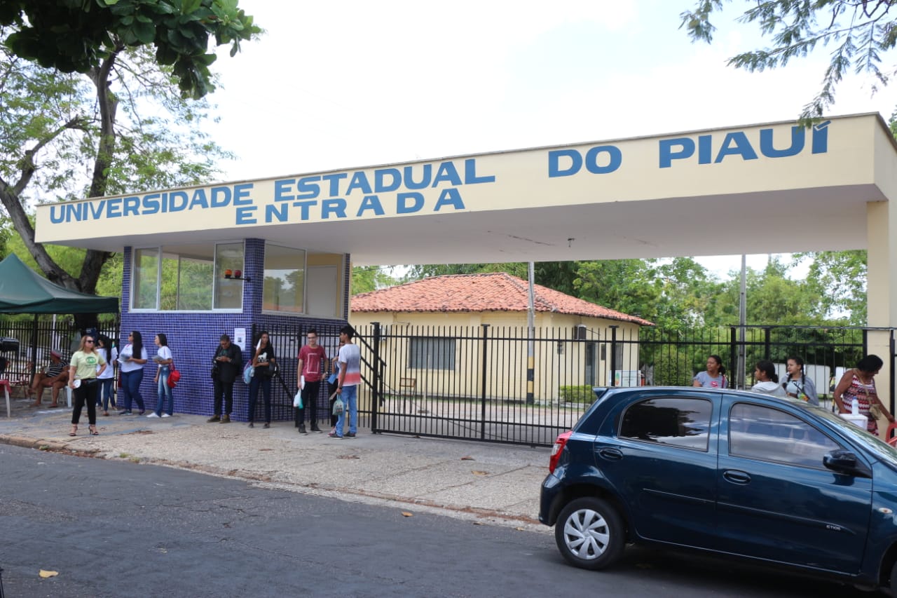 Universidade Estadual do Piauí no primeiro dia do Enem 2019