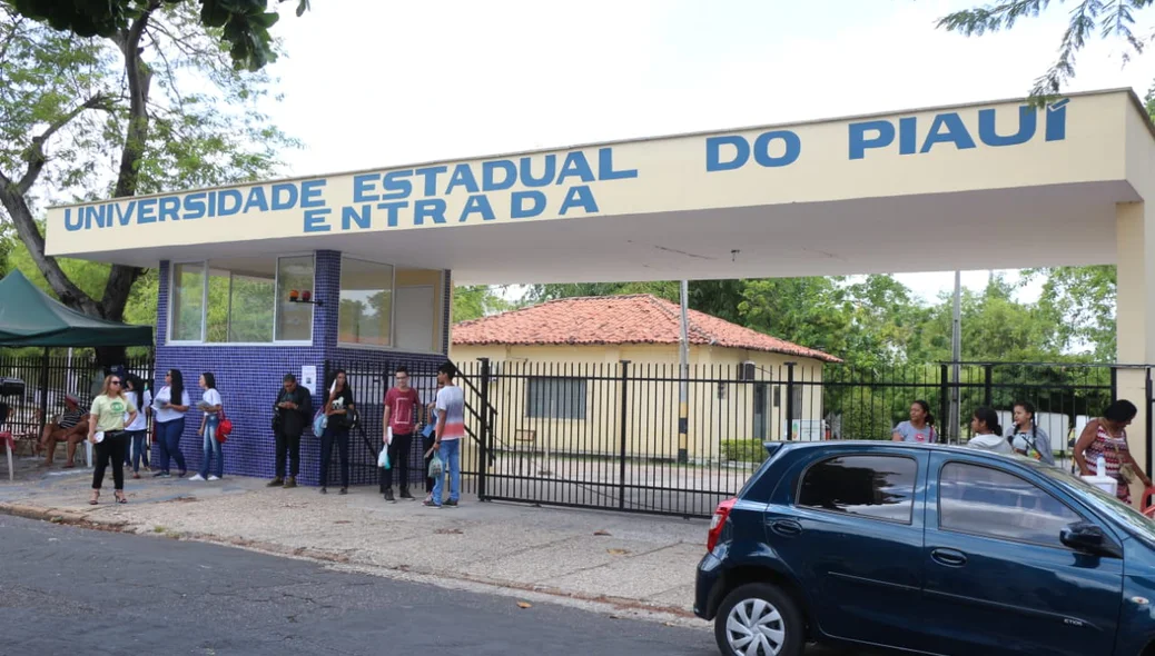 Universidade Estadual do Piauí no primeiro dia do Enem 2019