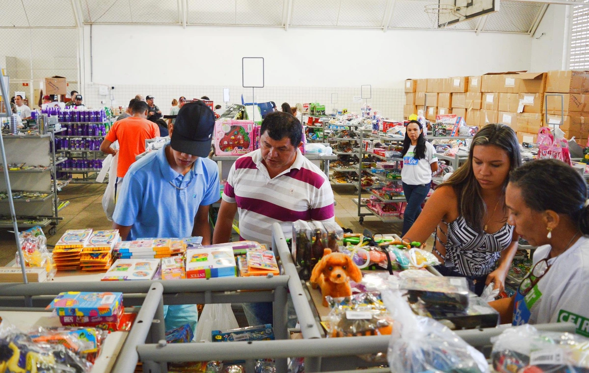 Bazar solidário