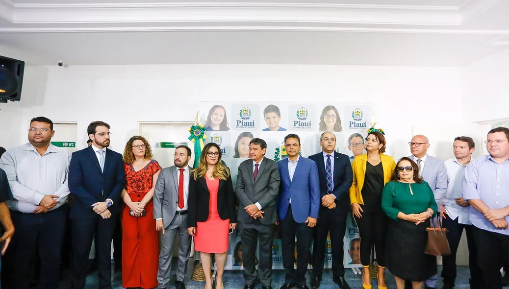 Presentes na solenidade de lançamento do Festival da Uva no Palácio de Karnak