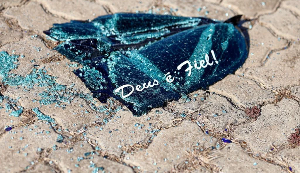 Destroços do veículo