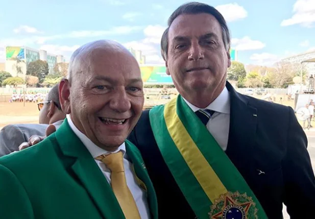 Luciano Hang e Jair Bolsonaro
