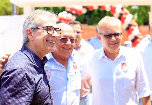 João Vicente Claudino, Edson Melo e Firmino Filho 