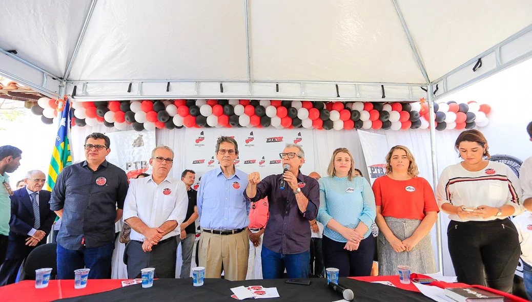 JVC e Roberto Jefferson inauguram nova sede do PTB em Teresina