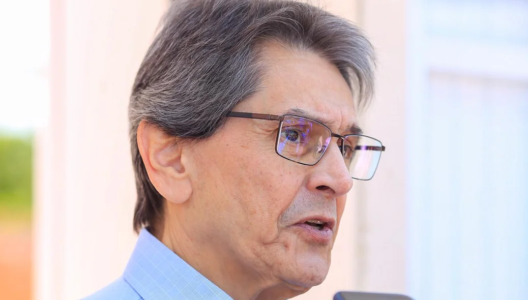 Presidente nacional do PTB, Roberto Jefferson, em evento do PTB