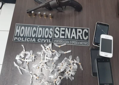 Material apreendido pela Polícia Civil de Timon