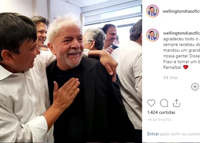 Wellington Dias e Lula 