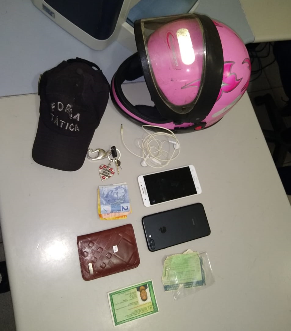 Polícia Militar encontra celular roubado após rastreamento