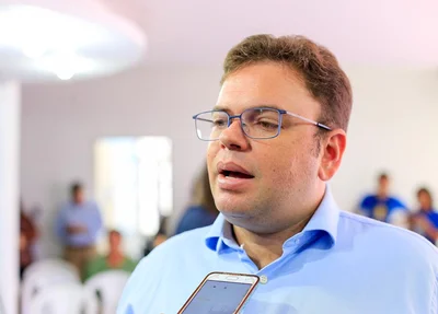 Aluísio Sampaio durante evento de filiação no Progressistas