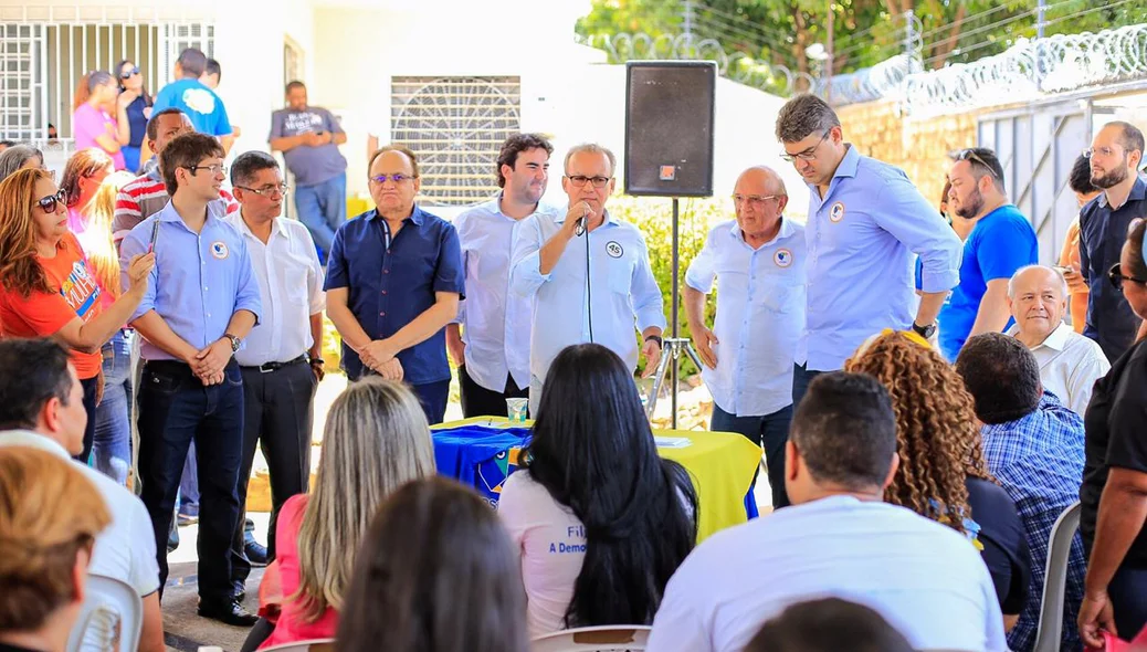 Evento de filiação do PSDB