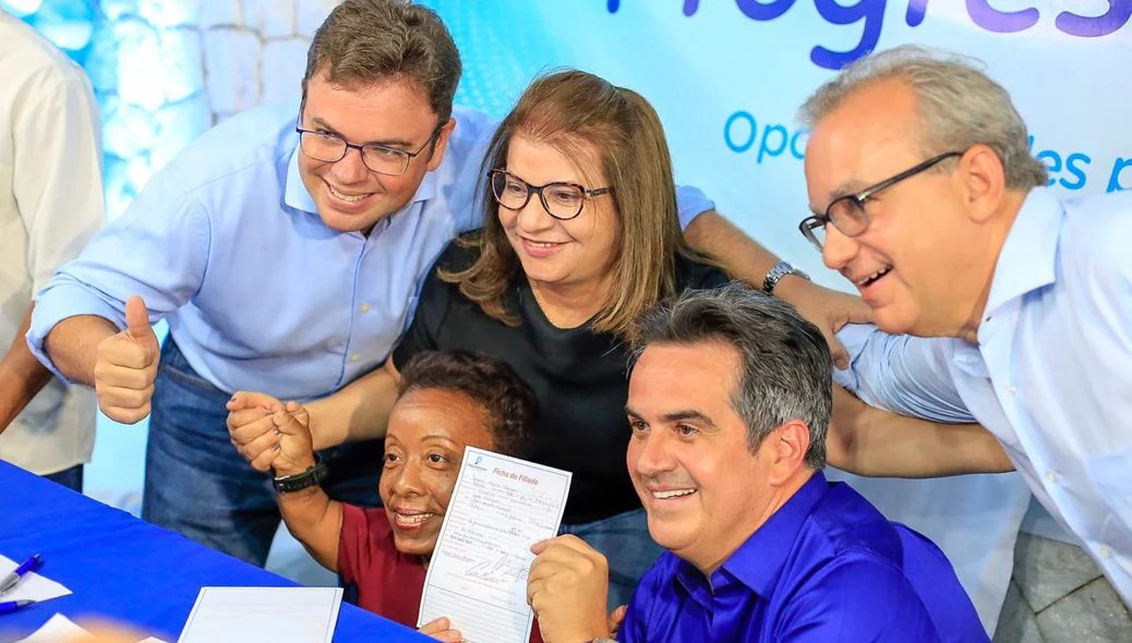 Filiação de lideranças na sede do Progressistas